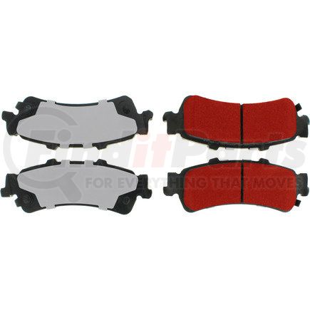 Centric 500.07921 Disc Brake Pad Set PQ PRO Disc Brake Pads with Hardware