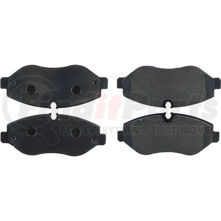 300.13160 by CENTRIC - Centric Premium Semi-Metallic Brake Pads with Shims and Hardware