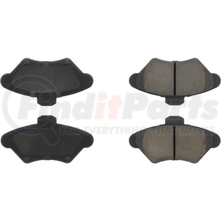 Centric 308.06000 Disc Brake Pad Set Street Brake Pads Front with Shims