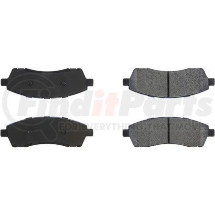 308.07570 by CENTRIC - Street Brake Pads Rear with Shims