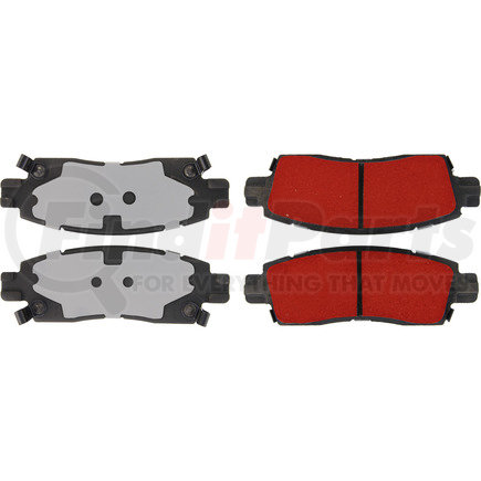 500.08830 by CENTRIC - PQ PRO Disc Brake Pads with Hardware