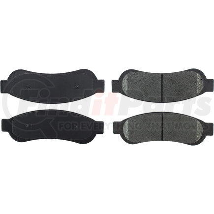 308.13340 by CENTRIC - Street Brake Pads Rear with Shims