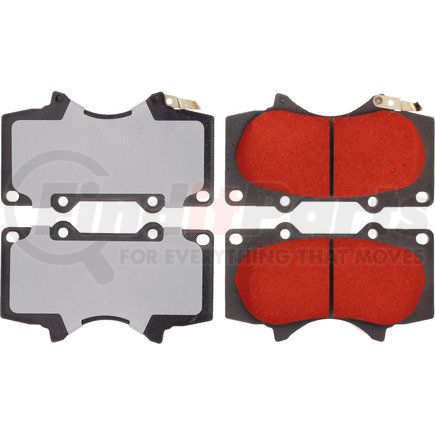 500.09761 by CENTRIC - PQ PRO Disc Brake Pads with Hardware