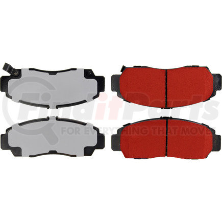 500.15060 by CENTRIC - PQ PRO Disc Brake Pads with Hardware