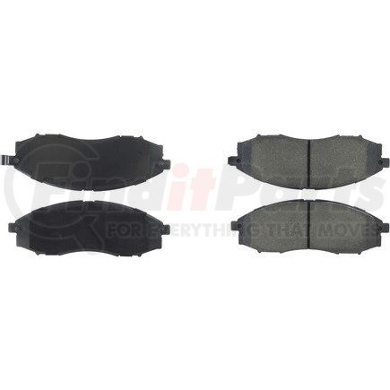 Centric 305.08300 Disc Brake Pad Set Street Slect Brake Pads with Hardware
