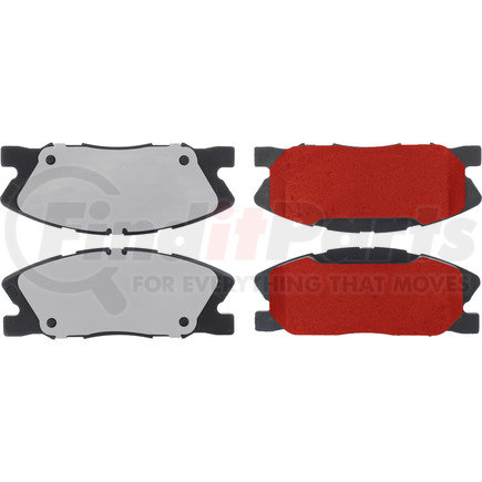 500.17670 by CENTRIC - PQ PRO Disc Brake Pads with Hardware