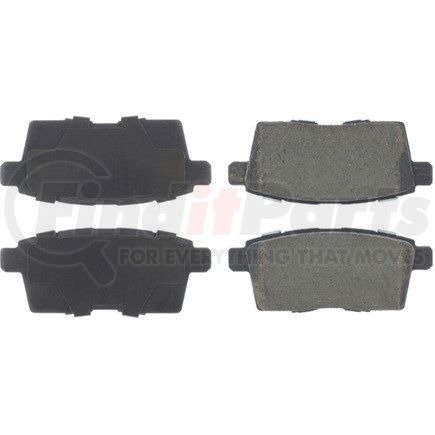 Centric 305.12590 Disc Brake Pad Set Street Slect Brake Pads with Hardware