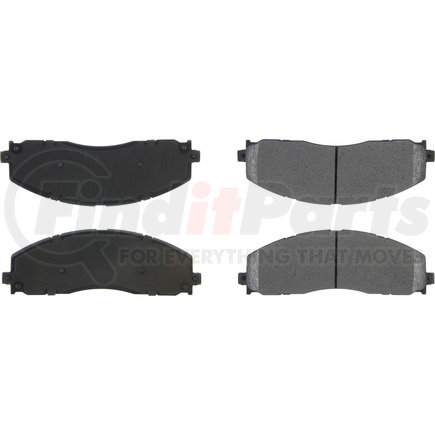 308.16800 by CENTRIC - Street Brake Pads Front with Shims