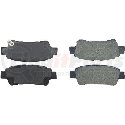 308.09950 by CENTRIC - Street Brake Pads with Shims and Hardware