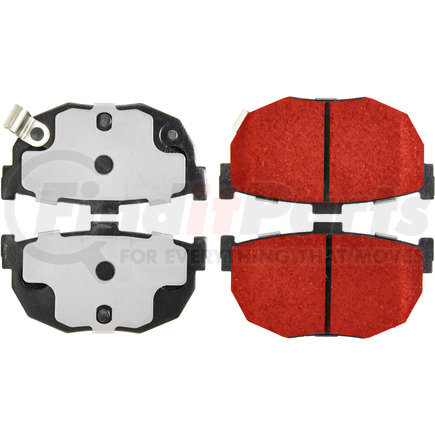 500.03231 by CENTRIC - PQ PRO Disc Brake Pads with Hardware