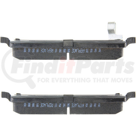 Centric 308.12740 Disc Brake Pad Set Street Brake Pads Rear with Shims