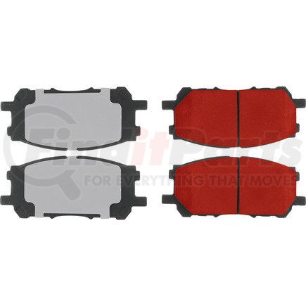 500.10050 by CENTRIC - PQ PRO Disc Brake Pads with Hardware