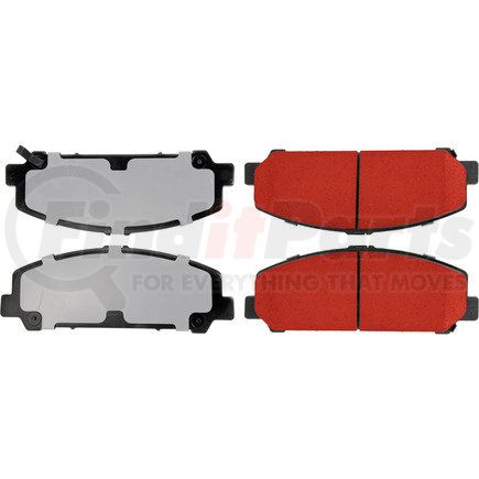 Centric 500.15090 Disc Brake Pad Set PQ PRO Disc Brake Pads with Hardware