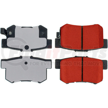 500.05360 by CENTRIC - PQ PRO Disc Brake Pads with Hardware