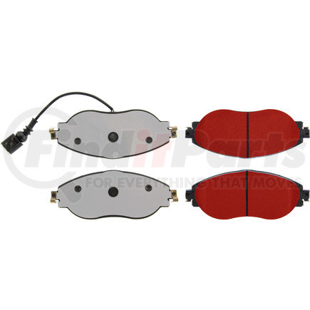 Centric 500.16330 Disc Brake Pad Set PQ PRO Disc Brake Pads with Hardware