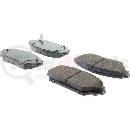 308.17280 by CENTRIC - Street Brake Pads with Shims and Hardware