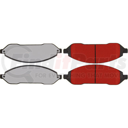 Centric 500.10220 Disc Brake Pad Set PQ PRO Disc Brake Pads with Hardware