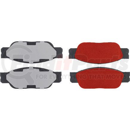 500.08050 by CENTRIC - PQ PRO Disc Brake Pads with Hardware