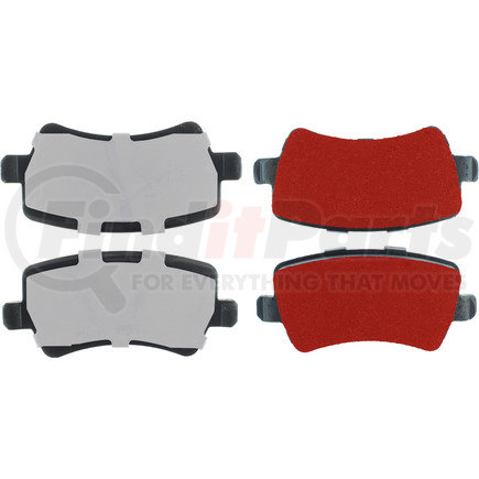 500.13070 by CENTRIC - PQ PRO Disc Brake Pads with Hardware