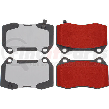 500.09601 by CENTRIC - PQ PRO Disc Brake Pads with Hardware