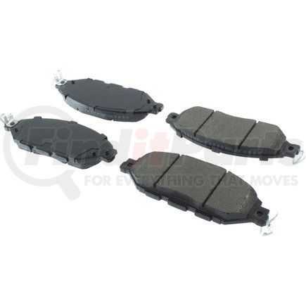 Centric 308.16490 Disc Brake Pad Set Street Brake Pads with Shims and Hardware