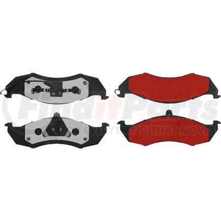 500.04170 by CENTRIC - PQ PRO Disc Brake Pads with Hardware