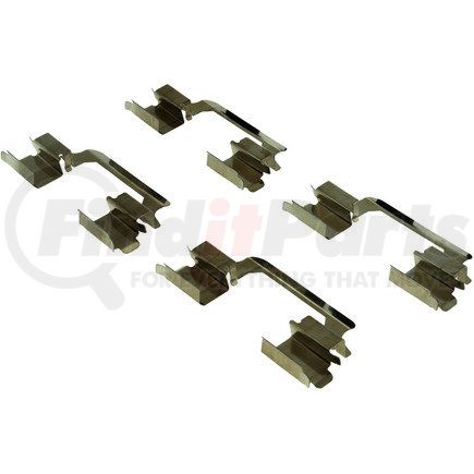 Centric 308.14790 Disc Brake Pad Set Street Brake Pads Front with Shims