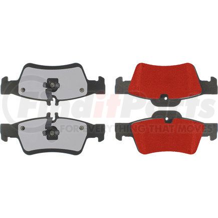 500.09860 by CENTRIC - PQ PRO Disc Brake Pads with Hardware
