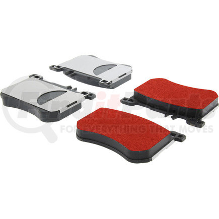 500.16700 by CENTRIC - PQ PRO Disc Brake Pads with Hardware