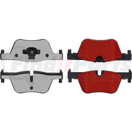 500.16130 by CENTRIC - PQ PRO Disc Brake Pads with Hardware