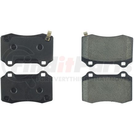 308.10531 by CENTRIC - Street Brake Pads with Shims and Hardware