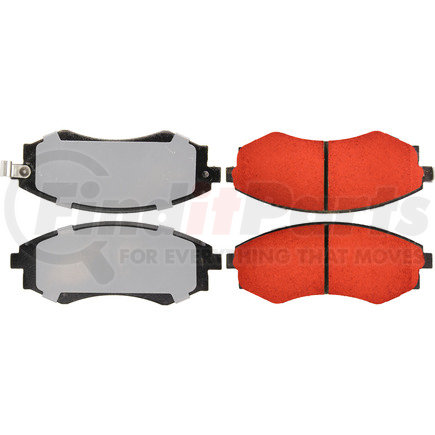 500.07002 by CENTRIC - PQ PRO Disc Brake Pads with Hardware