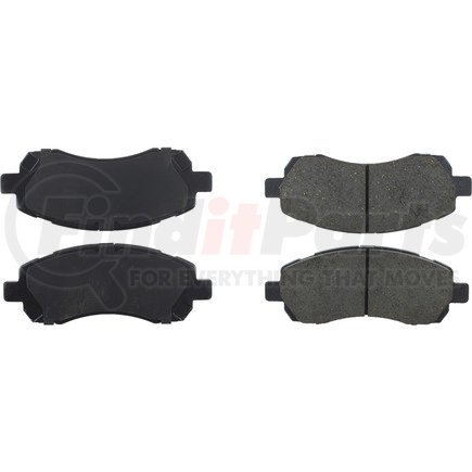 Centric 308.07220 Disc Brake Pad Set Street Brake Pads Front with Shims and Hardware