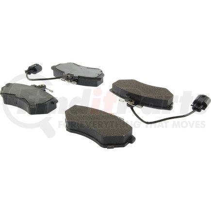 300.06840 by CENTRIC - Premium Semi-Metallic Brake Pads with Shims and Hardware