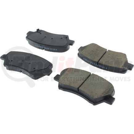 308.15430 by CENTRIC - Street Brake Pads Front with Shims and Hardware