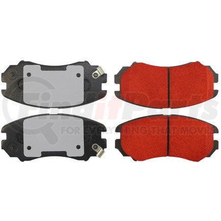 500.09240 by CENTRIC - PQ PRO Disc Brake Pads with Hardware