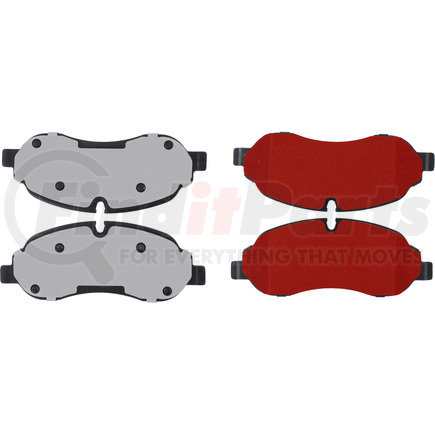 500.17740 by CENTRIC - PQ PRO Disc Brake Pads with Hardware