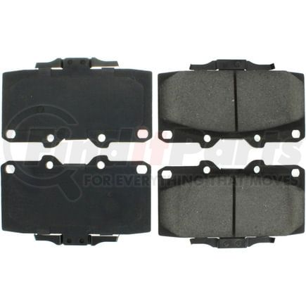 Centric 305.06470 Disc Brake Pad Set Street Slect Brake Pads with Hardware