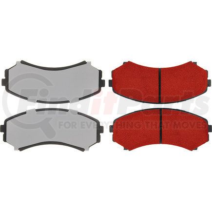 500.08670 by CENTRIC - PQ PRO Disc Brake Pads with Hardware