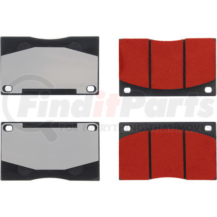 500.01350 by CENTRIC - PQ PRO Disc Brake Pads with Hardware