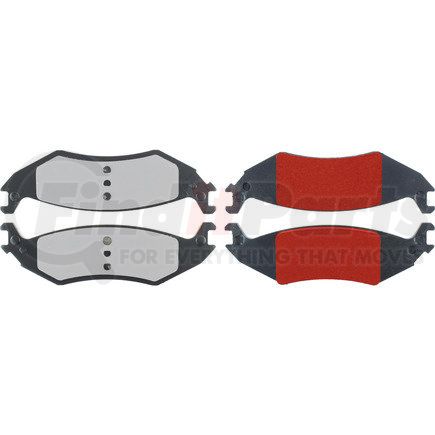 500.10460 by CENTRIC - PQ PRO Disc Brake Pads with Hardware