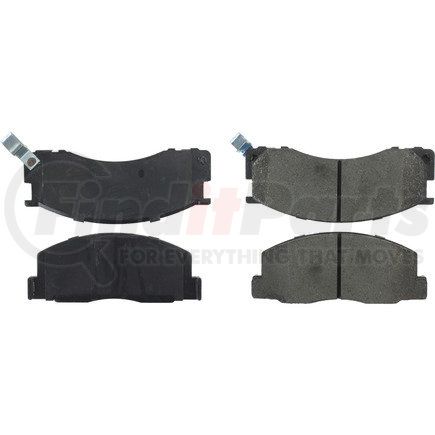 308.05000 by CENTRIC - Street Brake Pads with Shims and Hardware