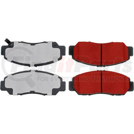 500.16080 by CENTRIC - PQ PRO Disc Brake Pads with Hardware