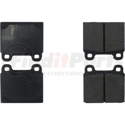 300.00451 by CENTRIC - Centric Premium Semi-Metallic Brake Pads with Shims