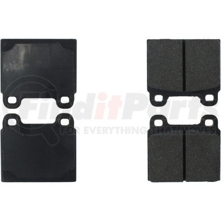 Centric 300.00451 Disc Brake Pad Set Centric Premium Semi-Metallic Brake Pads with Shims