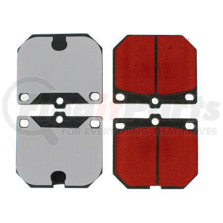 500.01140 by CENTRIC - PQ PRO Disc Brake Pads with Hardware