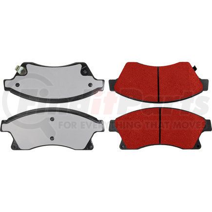 500.15220 by CENTRIC - PQ PRO Disc Brake Pads with Hardware