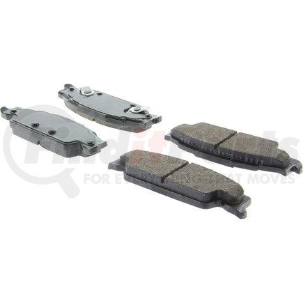 Centric 308.09220 Disc Brake Pad Set Street Brake Pads Rear with Shims and Hardware