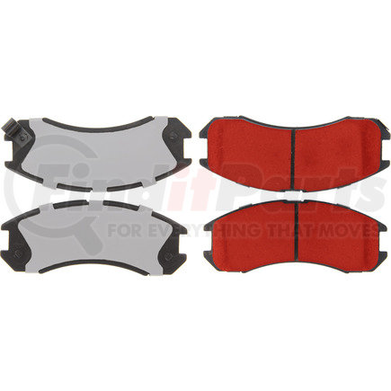 500.03990 by CENTRIC - PQ PRO Disc Brake Pads with Hardware