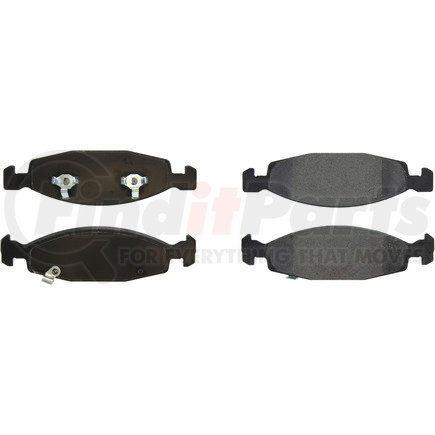 Centric 308.07900 Disc Brake Pad Set Street Brake Pads Front with Shims